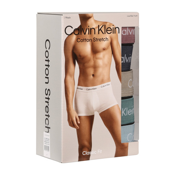 7PACK pánske boxerky Calvin Klein čierné (NB3887A-MEW)