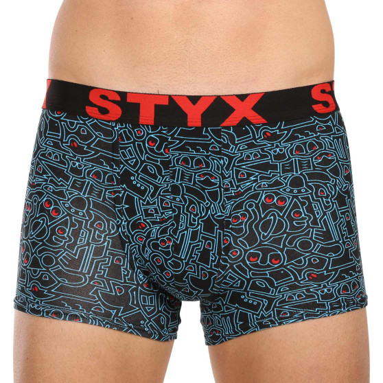 5PACK pánske boxerky Styx art športová guma viacfarebné (5G1269124)