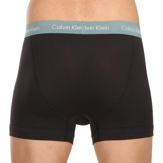 3PACK pánske boxerky Calvin Klein nadrozmer čierné (NB2665A-N22)