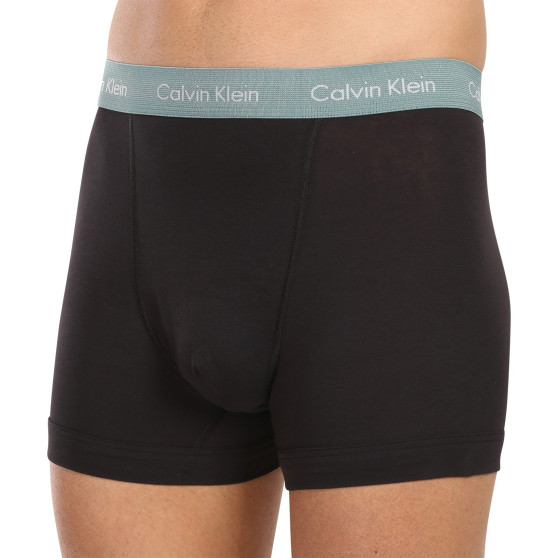 3PACK pánske boxerky Calvin Klein nadrozmer čierné (NB2665A-N22)