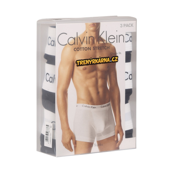 3PACK pánske boxerky Calvin Klein čierna (U2662G-001)