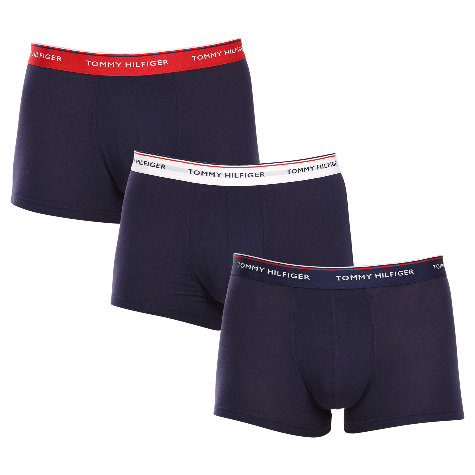 3PACK pánske boxerky Tommy Hilfiger tmavo modré (1U87903842 904) XXL, trenky.
Boxerky Tommy Hilfiger 