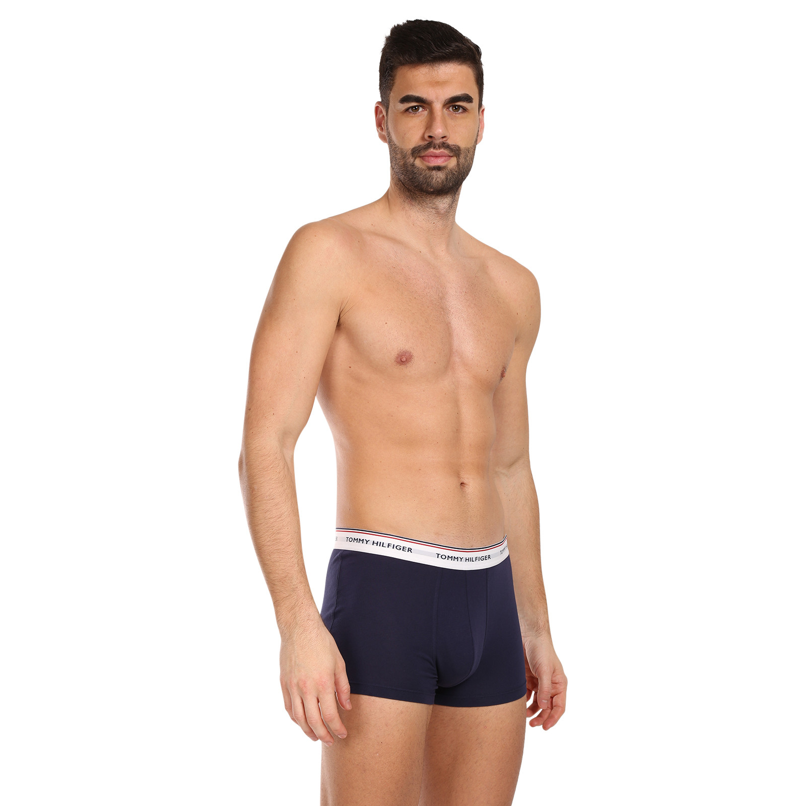 3PACK pánske boxerky Tommy Hilfiger tmavo modré (1U87903842 904) XXL, trenky.
Boxerky Tommy Hilfiger 