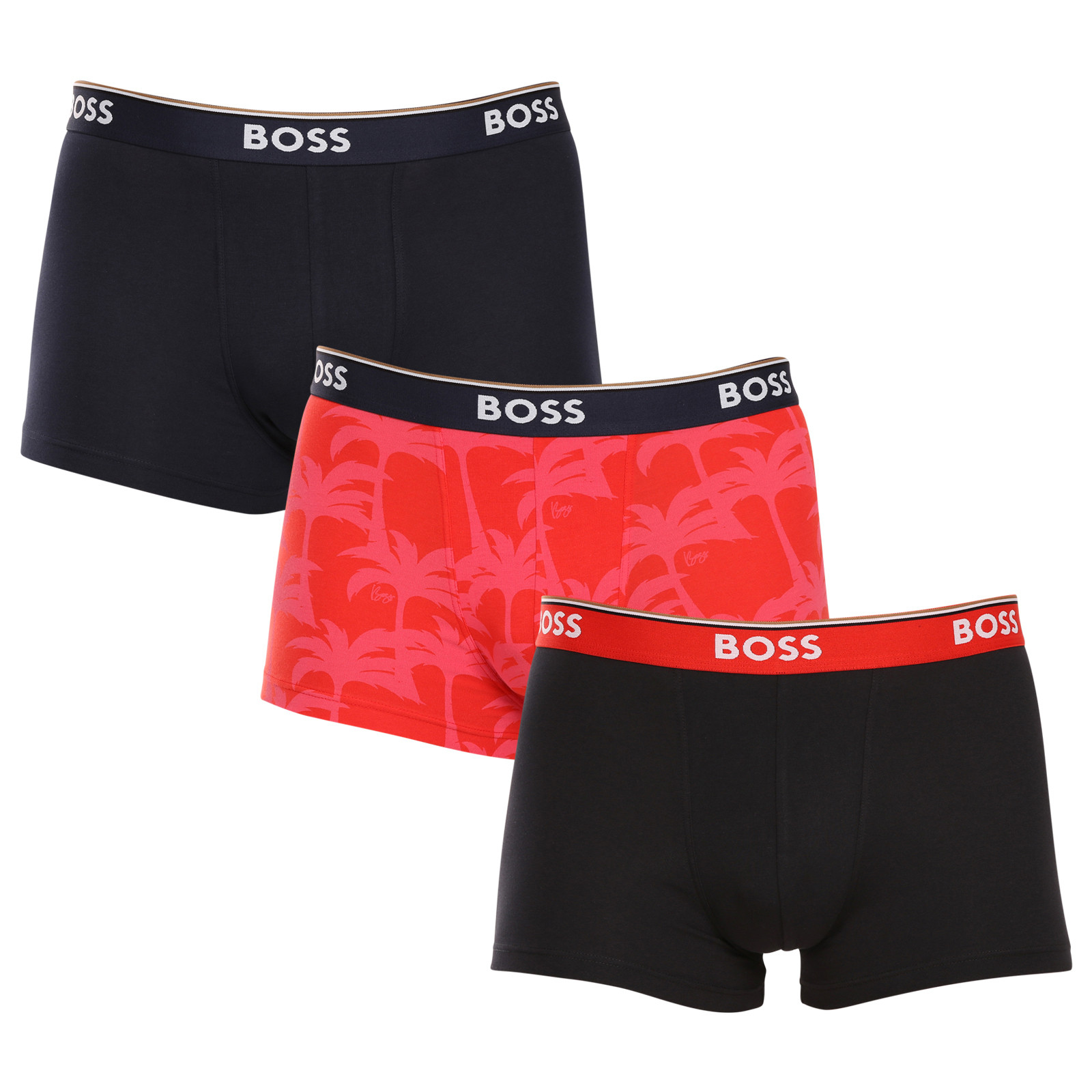 3PACK pánske boxerky BOSS viacfarebné (50514950 980) M, trenky.