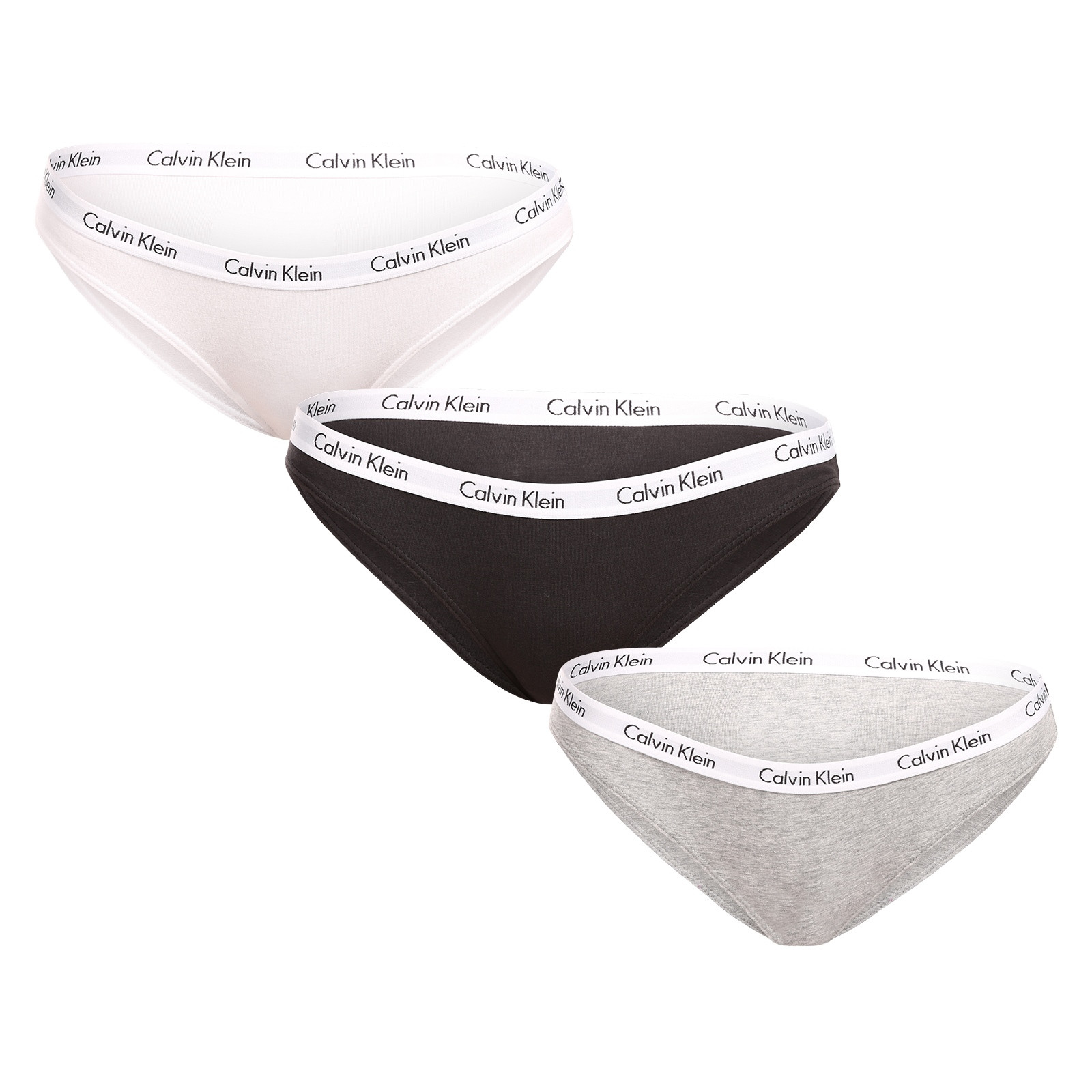 3PACK dámske nohavičky Calvin Klein viacfarebné (QD3588E-999) M.