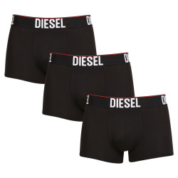 3PACK pánske boxerky Diesel čierné (00ST3V-0AMAH-E4101)