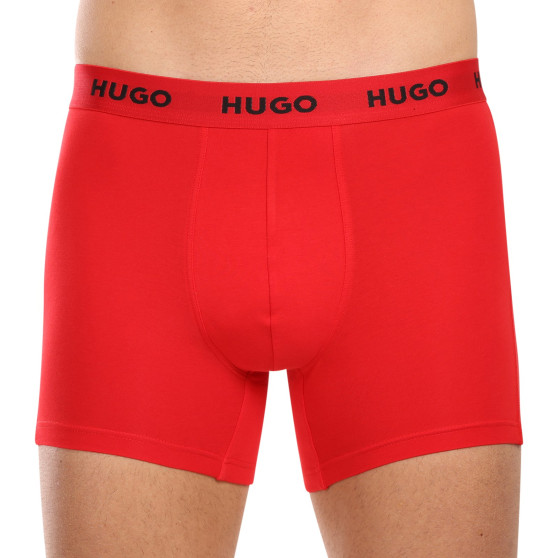 3PACK pánske boxerky HUGO viacfarebné (50510192 025)