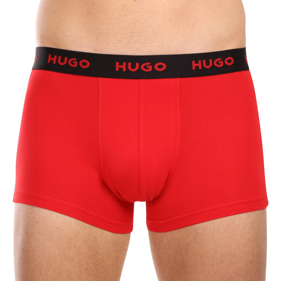 3PACK pánske boxerky HUGO viacfarebné (50480170 022)