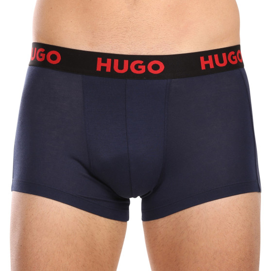 3PACK pánske boxerky HUGO viacfarebné (50496723 308)