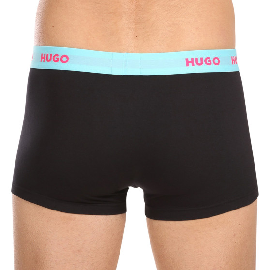 3PACK pánske boxerky HUGO viacfarebné (50469766 730)