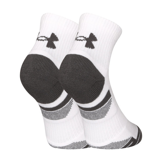 3PACK ponožky Under Armour bielé (1379510 100)