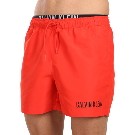 Pánske plavky Calvin Klein červené (KM0KM00992-XM9)