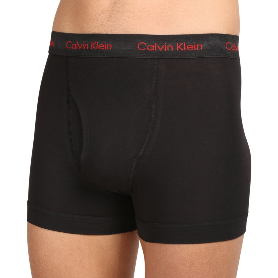 3PACK pánske boxerky Calvin Klein čierné (NB2615A-NC1)