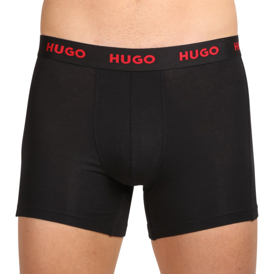 3PACK pánske boxerky HUGO viacfarebné (50510192 321)