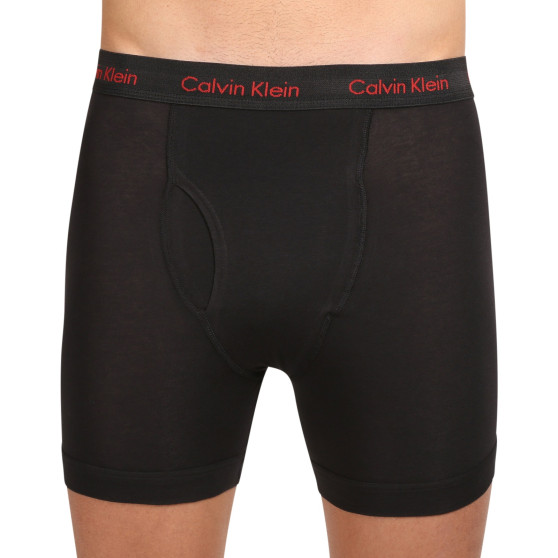 3PACK pánske boxerky Calvin Klein čierné (NB2616A-NC1)