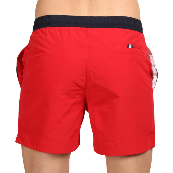 Pánske plavky Tommy Hilfiger červené (UM0UM03259 XLG)