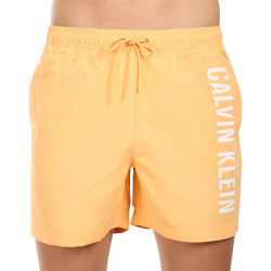 Pánske plavky Calvin Klein oranžové (KM0KM01004-SAN)