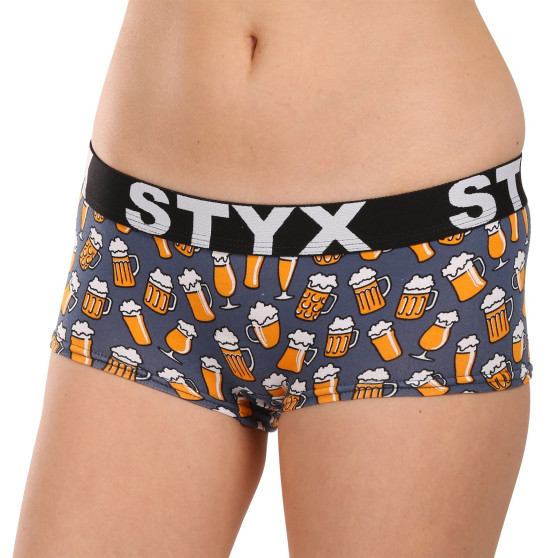 Dámske nohavičky Styx art s nohavičkou pivo (IN1357)