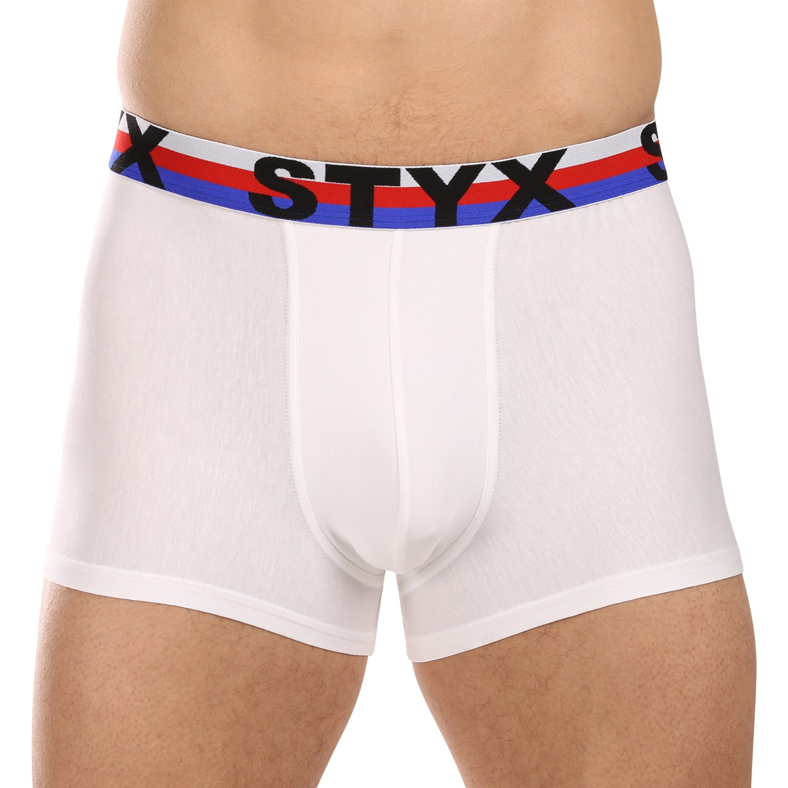 3PACK pánske boxerky Styx športová guma viacfarebné trikolóra (3G19001) XXL, trenky.