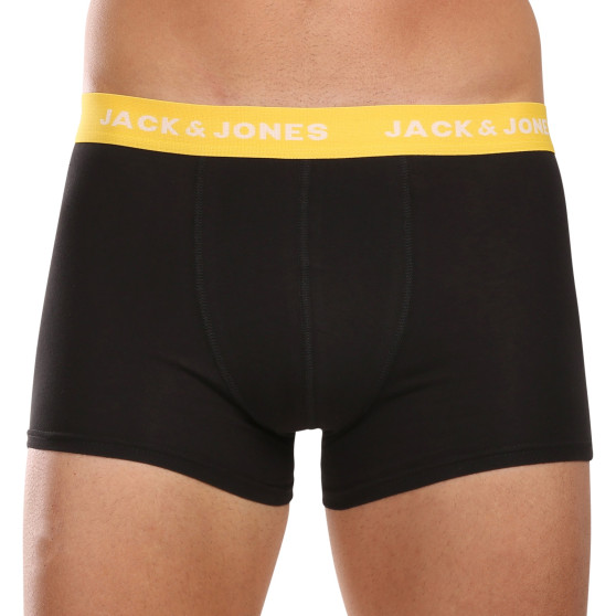 7PACK pánske boxerky Jack and Jones čierne (12230353)