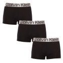 3PACK pánske boxerky Calvin Klein čierne (NB3130A-7V1)
