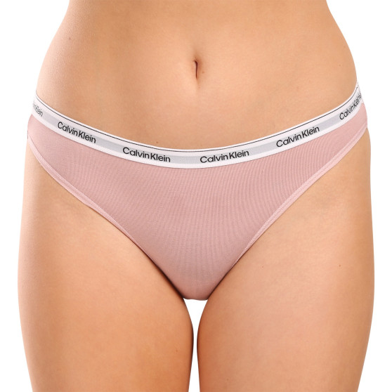 3PACK dámske nohavičky Calvin Klein viacfarebné (QD5207E-NP6)