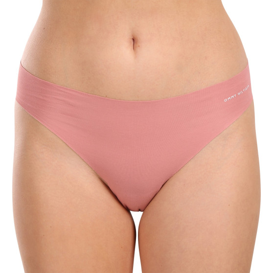 3PACK dámske nohavičky brazilky Tommy Hilfiger bezšvové viacfarebné (UW0UW03871 0R2)