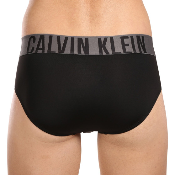 3PACK pánske slipy Calvin Klein čierné (NB3610A-MDJ)