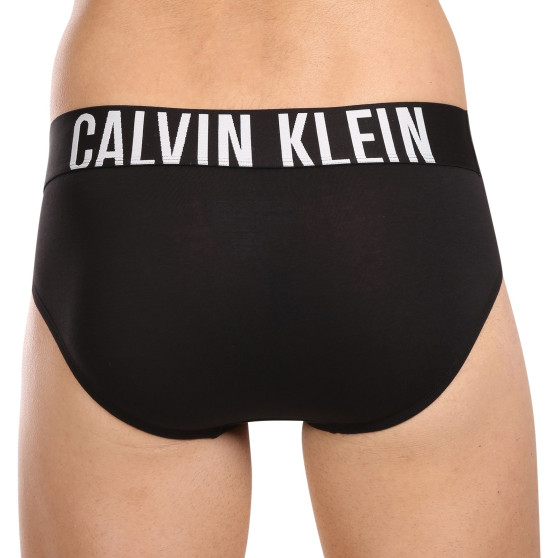 3PACK pánske slipy Calvin Klein čierné (NB3607A-UB1)