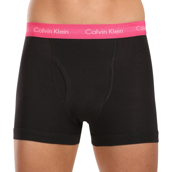 3PACK pánske boxerky Calvin Klein čierné (NB2615A-MLR)