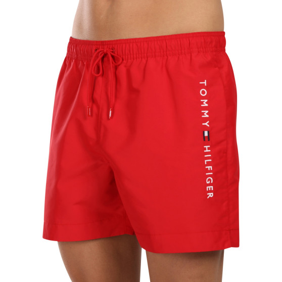 Pánske plavky Tommy Hilfiger červené (UM0UM03258 XLG)