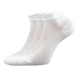 3PACK ponožky Lonka bielé (Desi)