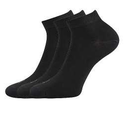 3PACK ponožky Lonka čierné (Desi)