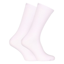 Ponožky Nedeto vysoké bambusové biele (1PBV02)