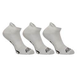 3PACK ponožky Styx nízke sivé (3HN1062)