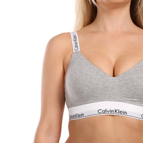Dámska podprsenka Calvin Klein sivá (QF7059E-P7A)
