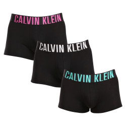 3PACK pánske boxerky Calvin Klein čierne (NB3608A-LXR)