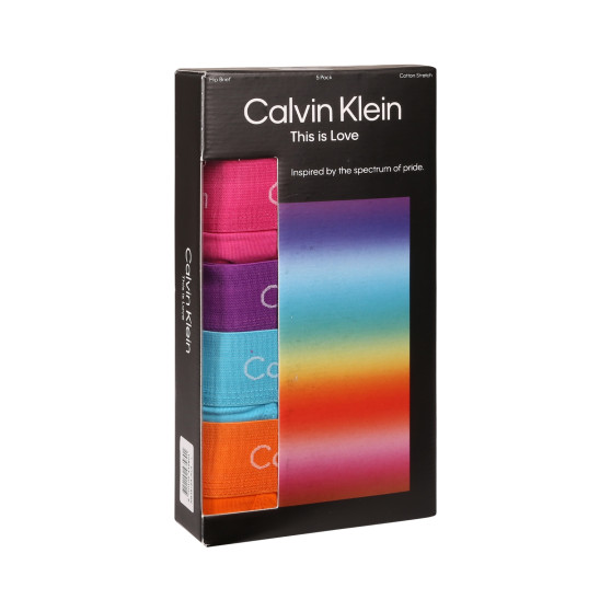 5PACK pánske slipy Calvin Klein viacfarebné (NB3915A-NL4)