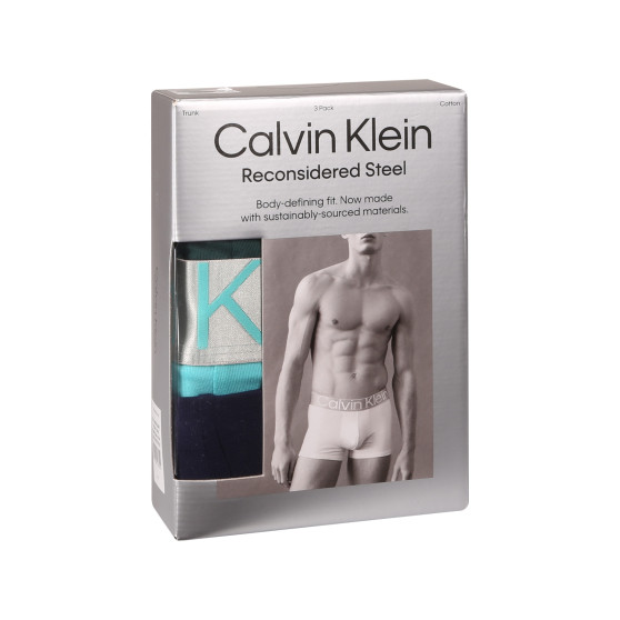 3PACK pánske boxerky Calvin Klein viacfarebné (NB3130A-N2M)