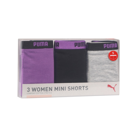3PACK dámske nohavičky Puma viacfarebné (503006001 004)