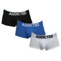 3PACK pánske boxerky Addicted viacfarebné (AD421P-3COL)
