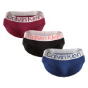 3PACK pánske slipy Calvin Klein viacfarebné (NB3073A-N2G)
