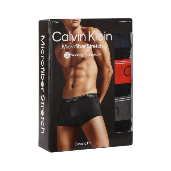 3PACK pánske boxerky Calvin Klein čierné (NB2569A-N33)