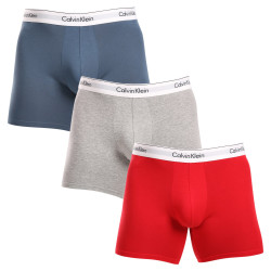 3PACK pánske boxerky Calvin Klein viacfarebné (NB2381A-N2I)