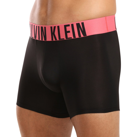 3PACK pánske boxerky Calvin Klein čierne (NB3612A-MDL)