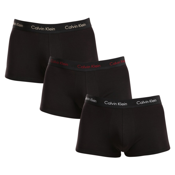 3PACK pánske boxerky Calvin Klein čierné (U2664G-NOU)