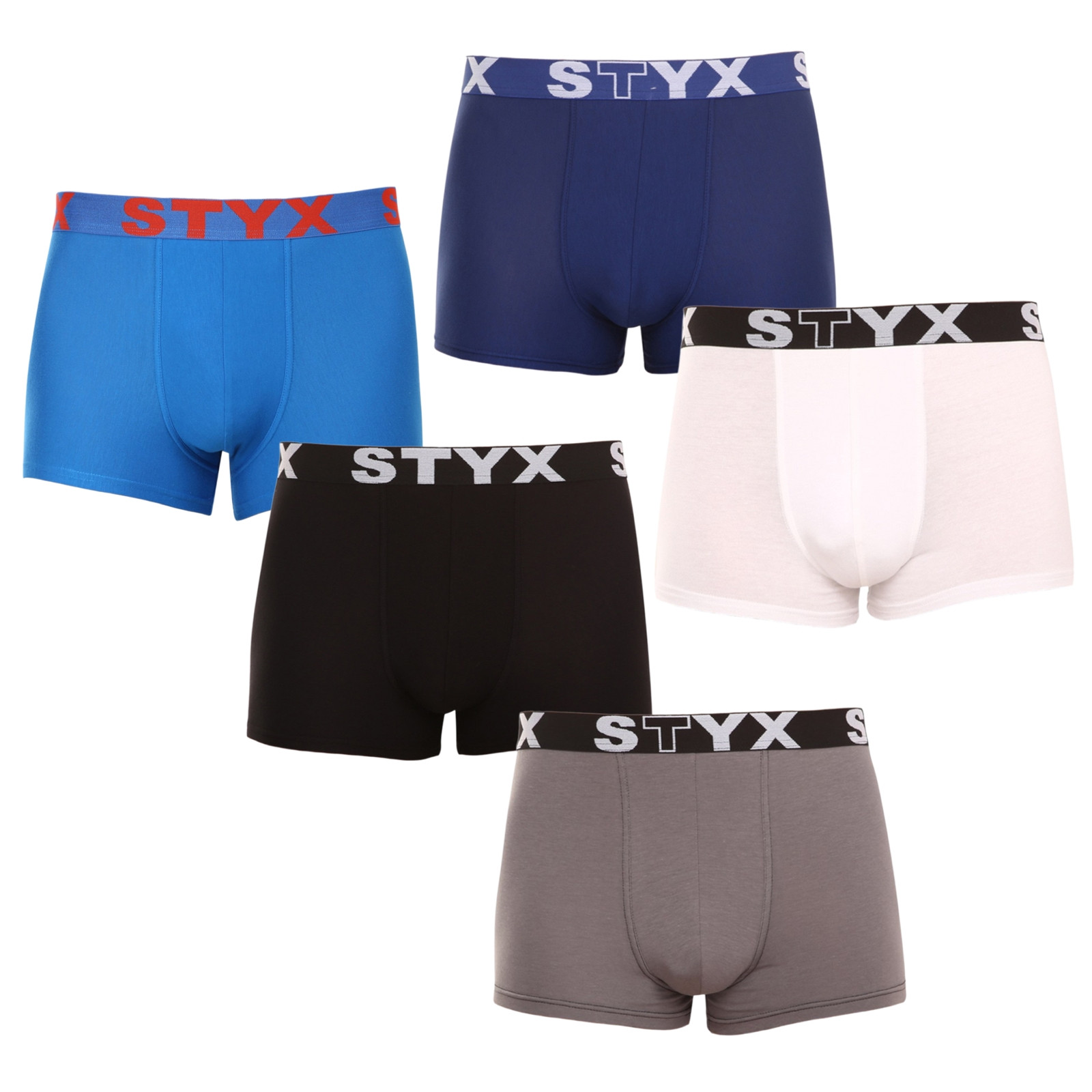 5PACK pánske boxerky Styx športová guma viacfarebné (5G0908137) S, trenky.
Boxerky Styx sú skvelou voľbou, ak máte radi pohodlné a kvalitné pánske spodné prádlo.
Boxerky Styx s prívlastkom 