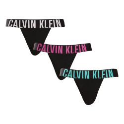 3PACK pánske jocksy Calvin Klein čierné (NB3606A-LXR)