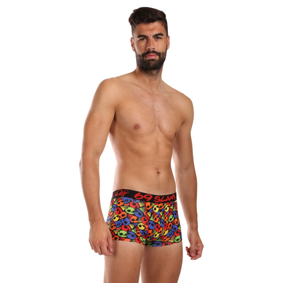 Pánske boxerky 69SLAM hip bamboo SKULL CONE (MHBSKC-BB)