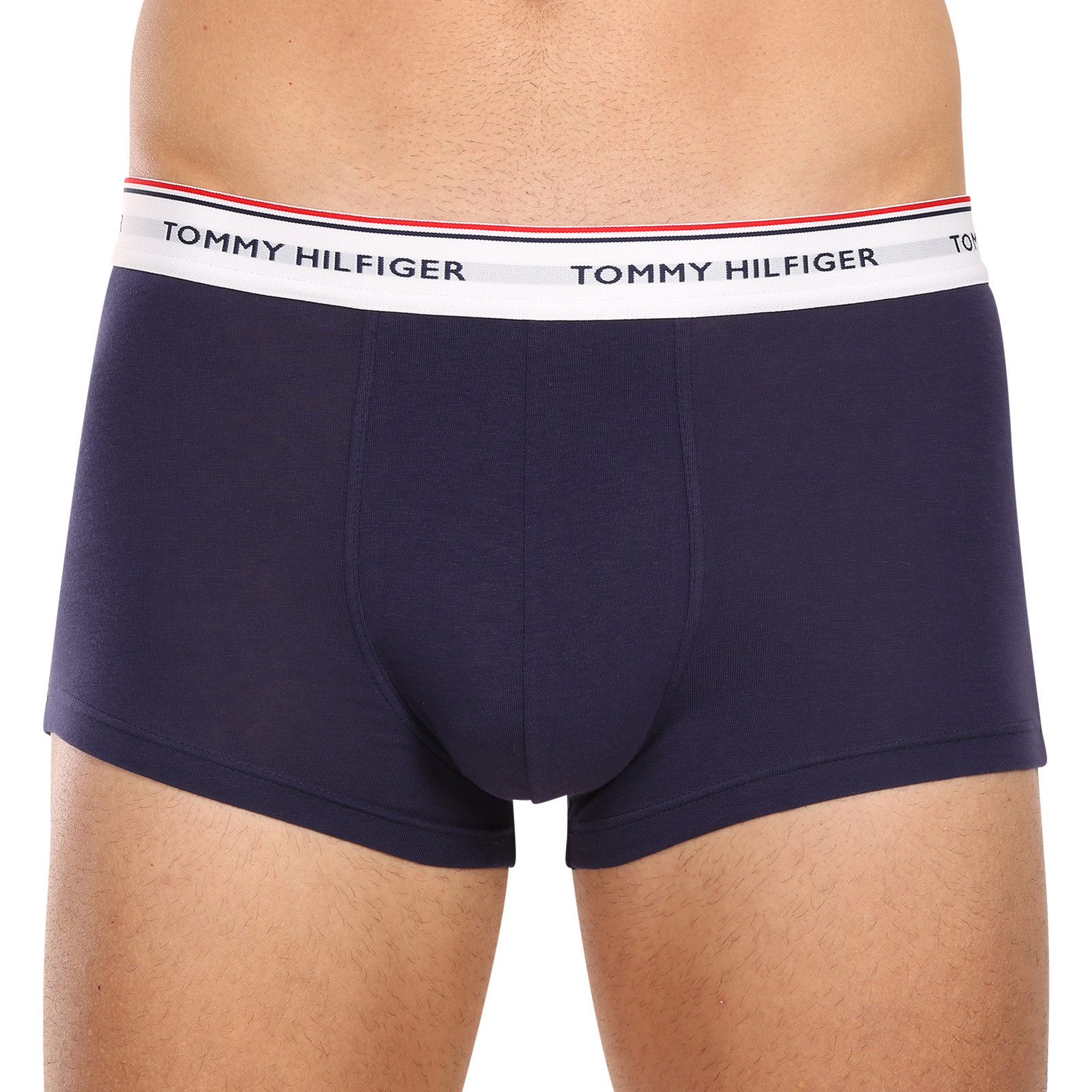 3PACK pánske boxerky Tommy Hilfiger nadrozmer tmavo modré (1U87905252 05G) 5XL, trenky.
Boxerky Tommy Hilfiger 